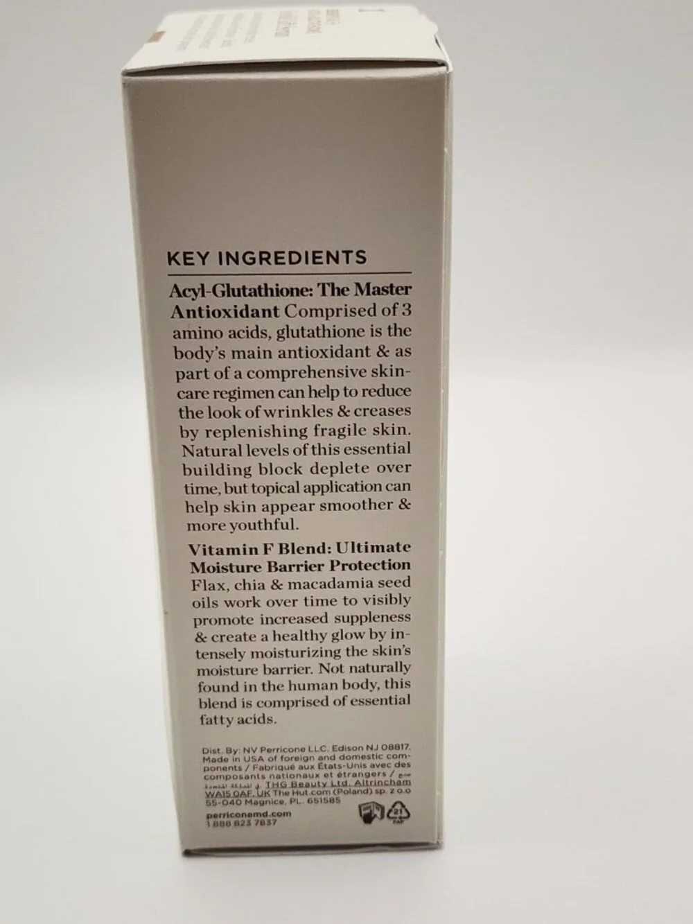 Perricone MD Essential FX Acyl-Glutathione Eyelid Lift Serum 15ml 0.5oz NIB